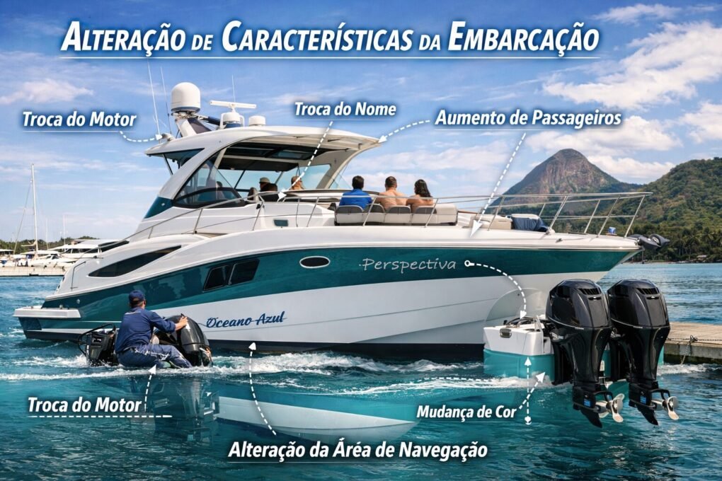 Alteração de Características da Embarcação