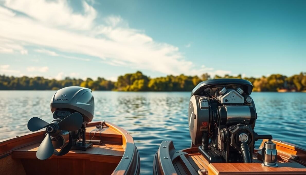 As 7 diferenças entre motor de popa e centro-rabeta