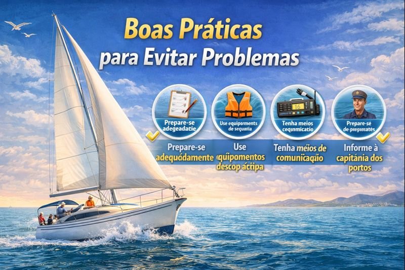 Aviso de Saída e Chegada da Embarcação
