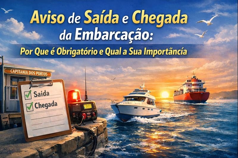 Aviso de Saída e Chegada da Embarcação Por Que é Obrigatório e Qual a Sua Importância