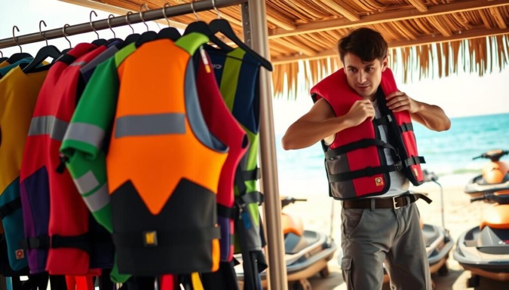 Colete salva-vidas para jet ski Colete salva-vidas para jet ski