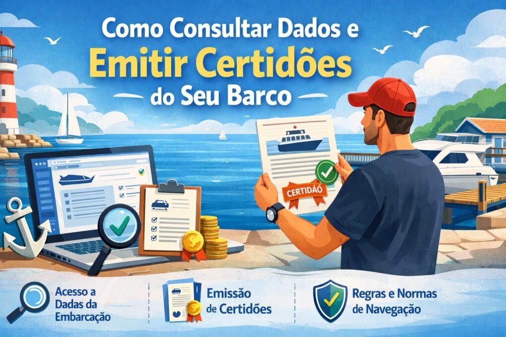 Como Consultar Dados e Emitir Certidões do Seu Barco