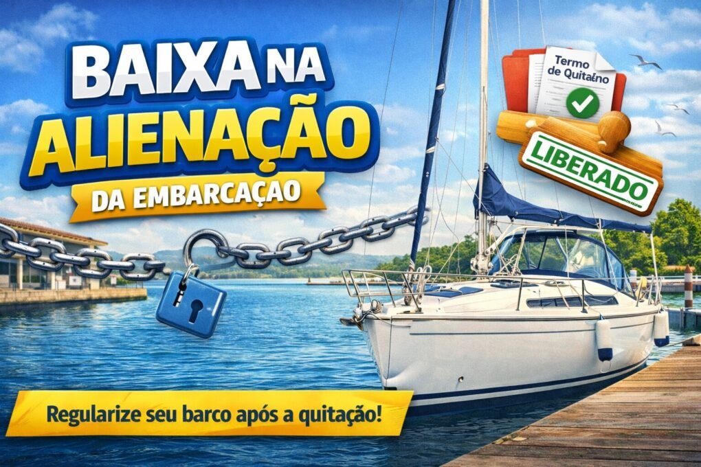 Como dar baixa na alienação da embarcação após quitar o financiamento