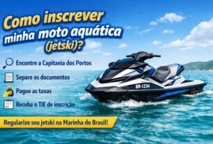 Como inscrever minha moto aquática (jetski)