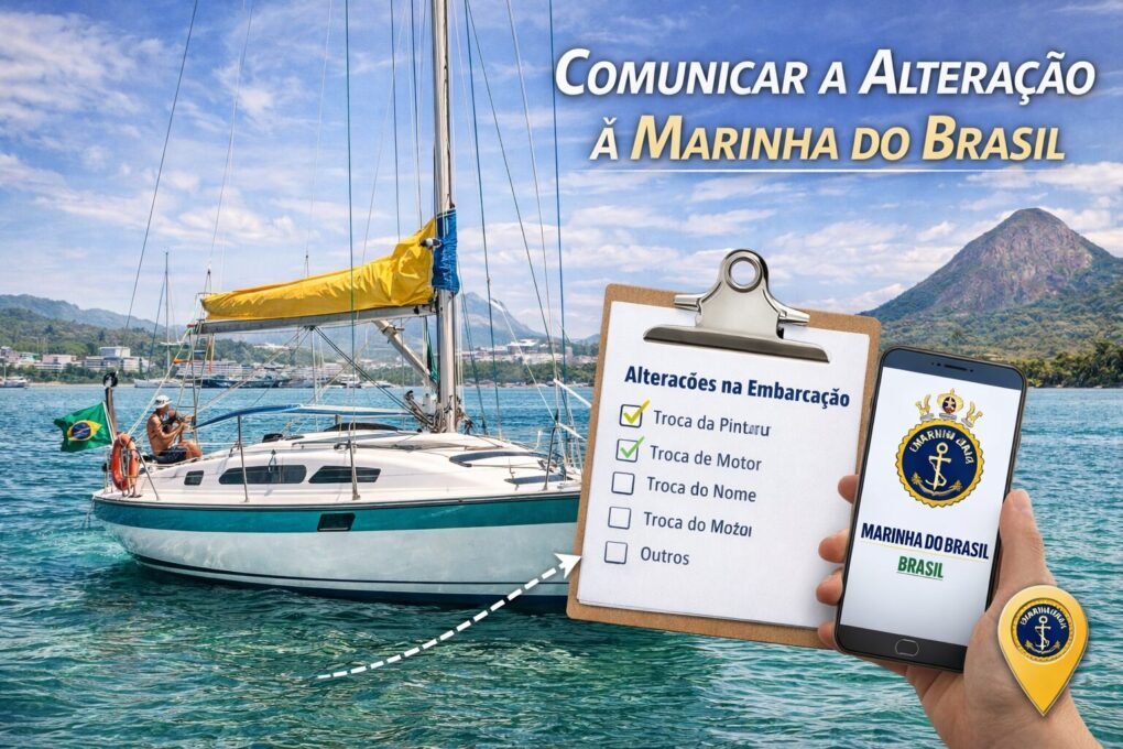 Comunicar a Alteracao a Marinha do Brasil