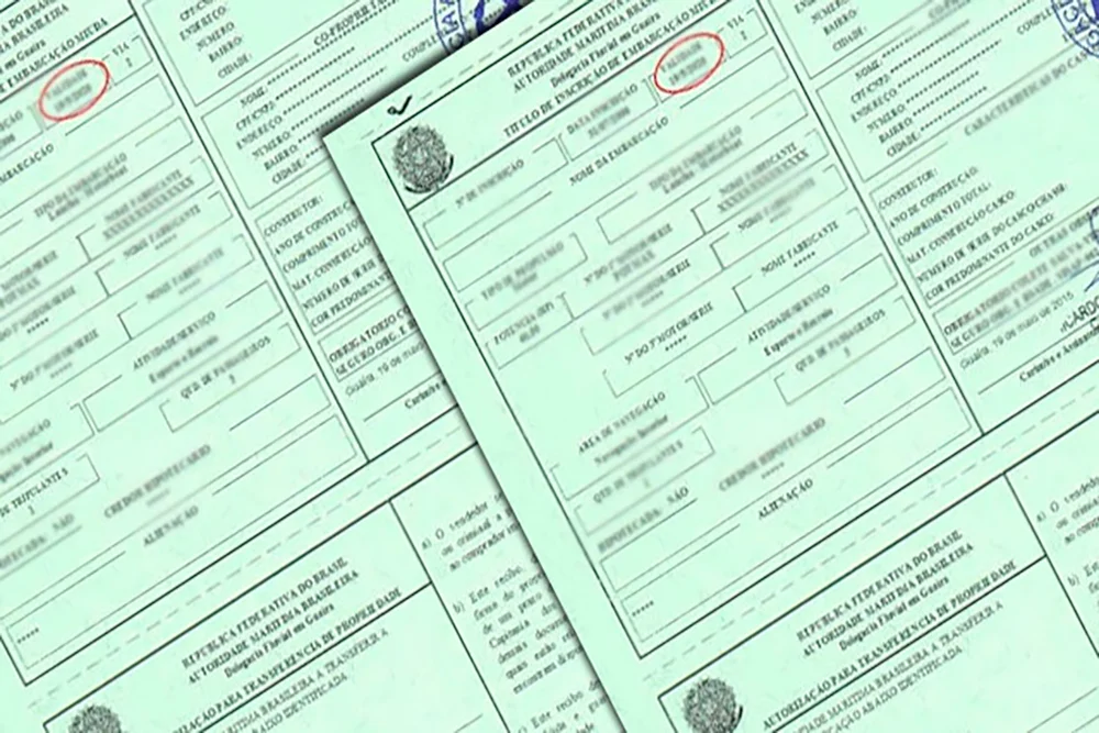 Inscrição e Registro de Embarcação
