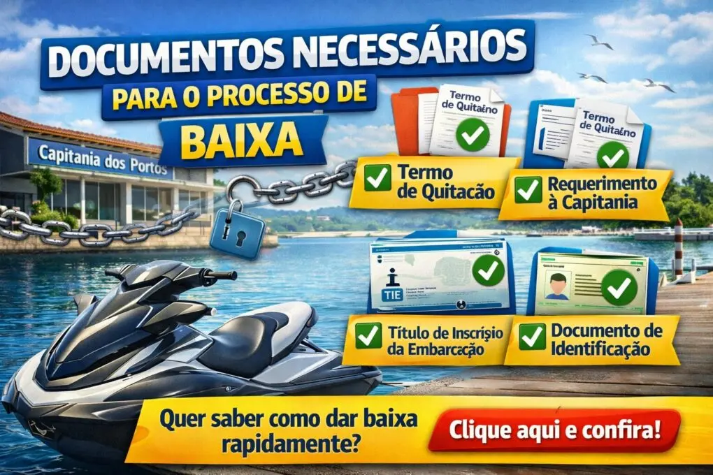 Como dar baixa na alienação da embarcação após quitar o financiamento?
