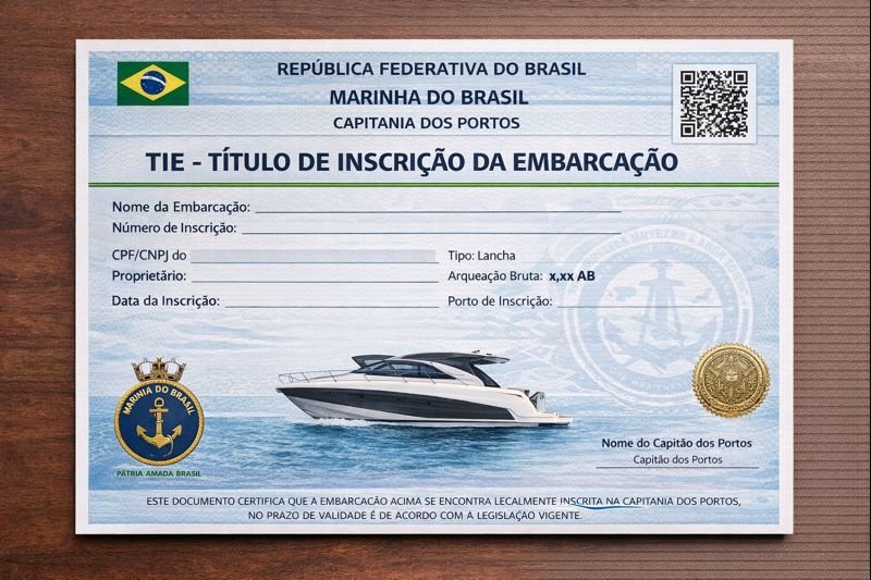 Perdi o TIE (Título de Inscrição da Embarcação) e agora