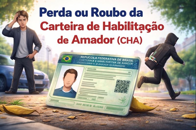 Renovação e Segunda Via da Carteira de Habilitação de Amador (CHA)
