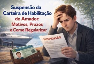 Suspensão da Carteira de Habilitação de Amador Motivos, Prazos e Como Regularizar