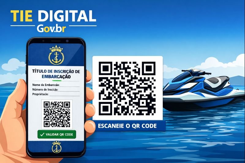 TIE Digital Gov.br: Como Baixar e Validar QR Code da Embarcação 2 TIE Digital Gov.br: Como Baixar e Validaro