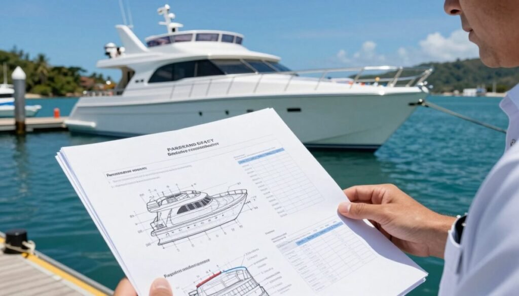 laudo técnico para alteração de embarcação