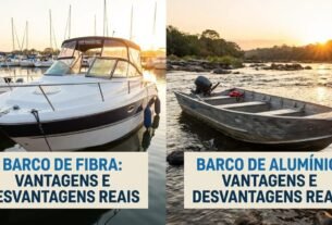 Barco de Fibra ou Alumínio Vantagens e Desvantagens Reais.