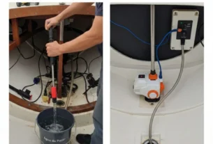Bomba de Porão Manual vs Bomba de Porão Automática
