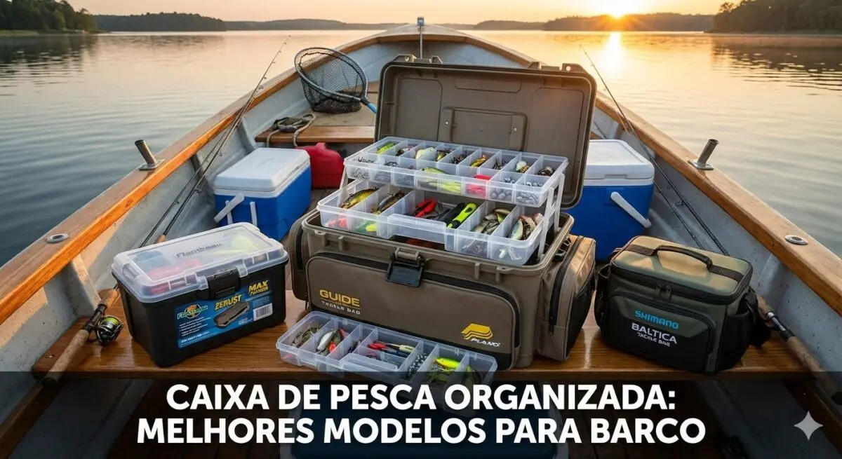 Caixa de Pesca Organizada Melhores Modelos para Barco