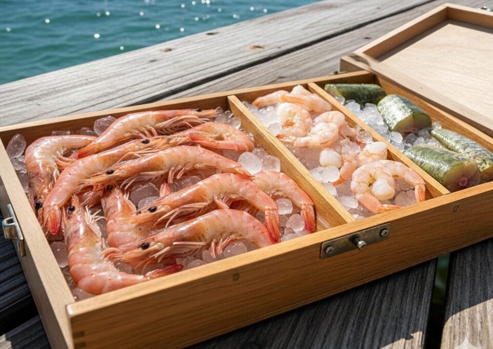 Camarão imbatível na pesca esportiva marítima