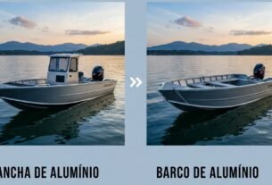 Lancha ou Barco de Alumínio