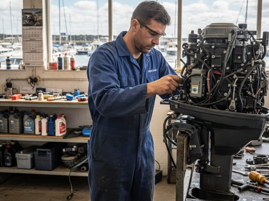 Manutenção de Motor de Popa