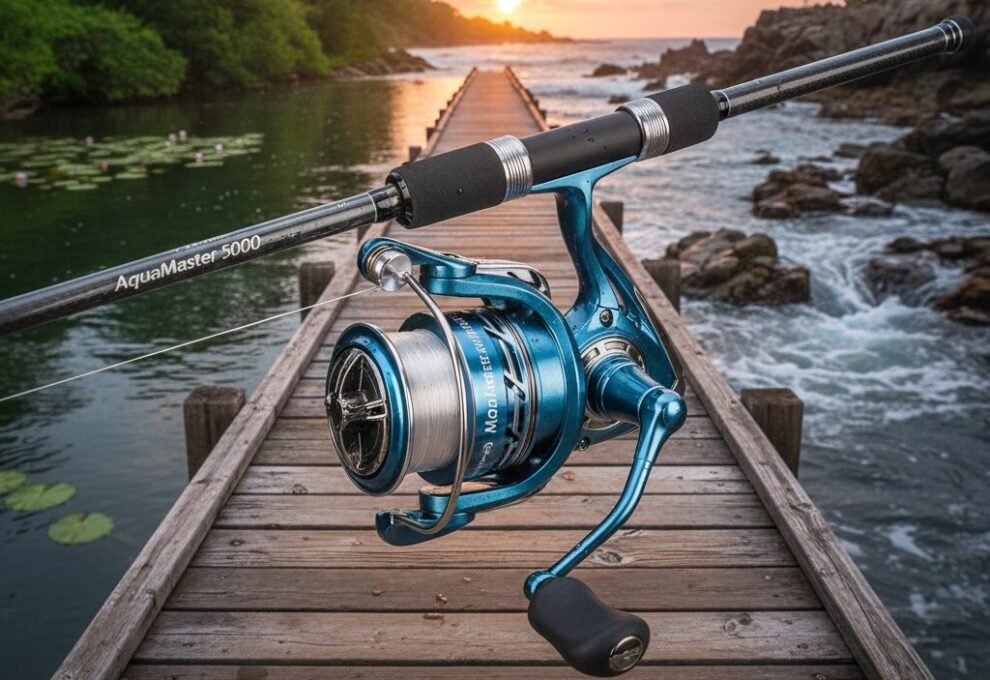 Melhor Molinete para Pesca em Água Doce e Salgada.