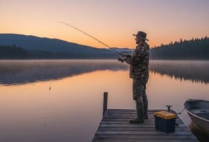 Melhores varas de pesca para iniciantes e profissionais.