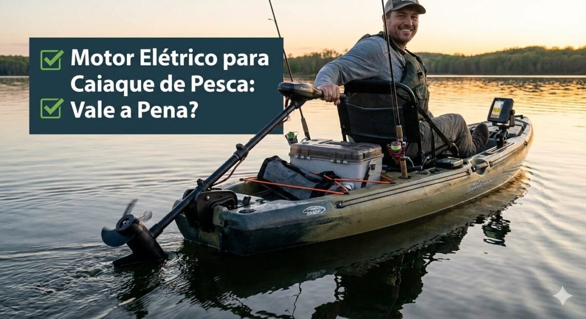 Motor Elétrico para Caiaque de Pesca Vale a Pena