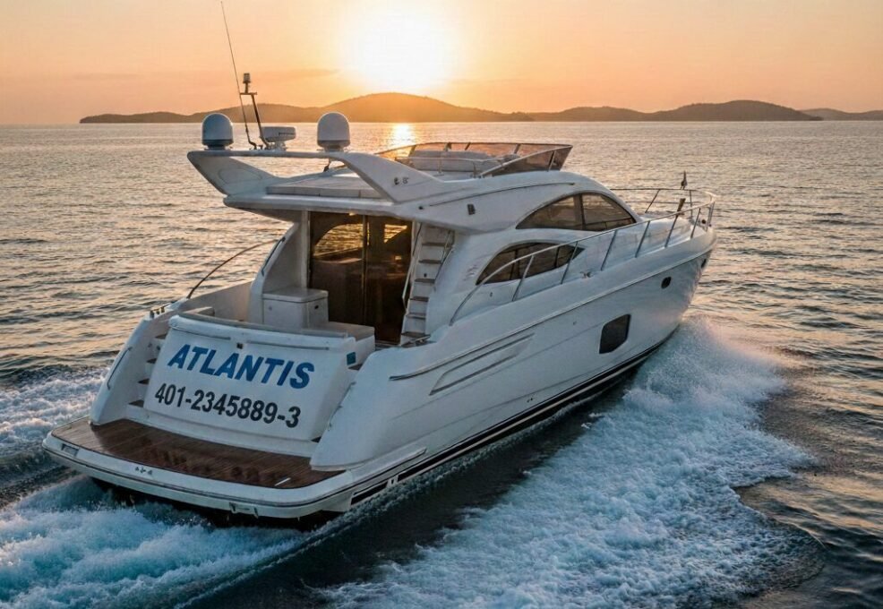 Tamanho do Nome e do Número de Inscrição da Embarcação. 2 Tamanho do Nome e do Numero de Inscricao da Embarcacao 1