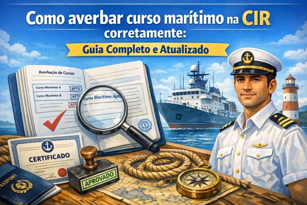 criar imagem 1200x 675 de Como averbar curso marítimo na CIR corretamente guia completo e atualizado