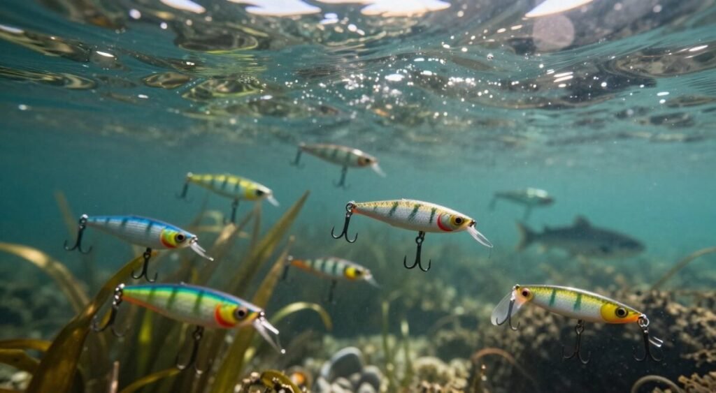 tipos por profundidade superfície meia-água fundo