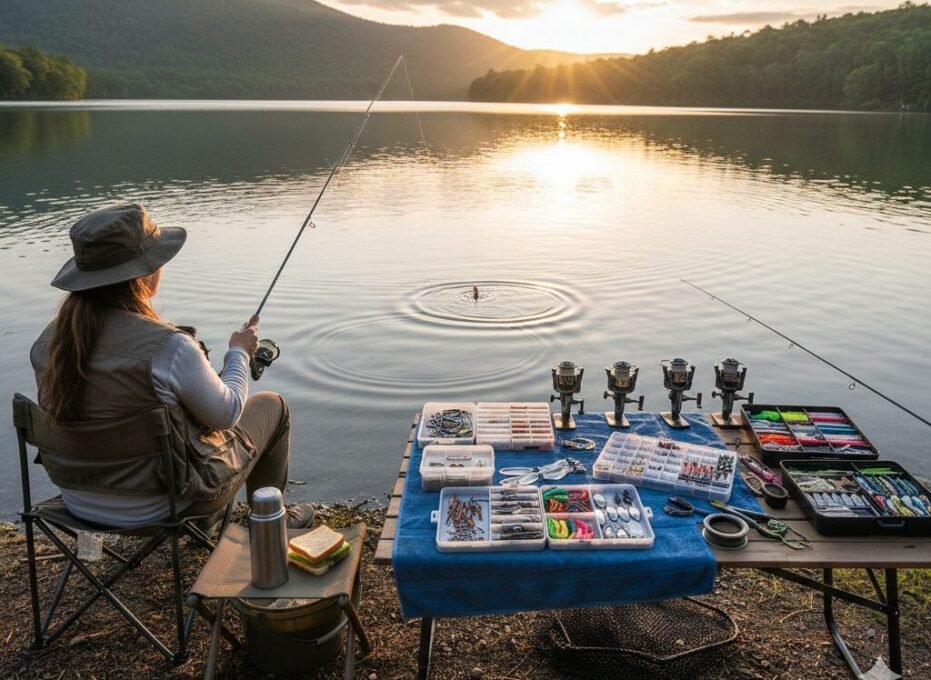 varas de pesca para iniciantes e profissionais 1