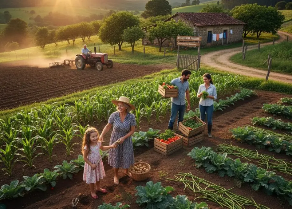 Agricultura Familiar: Vantagens