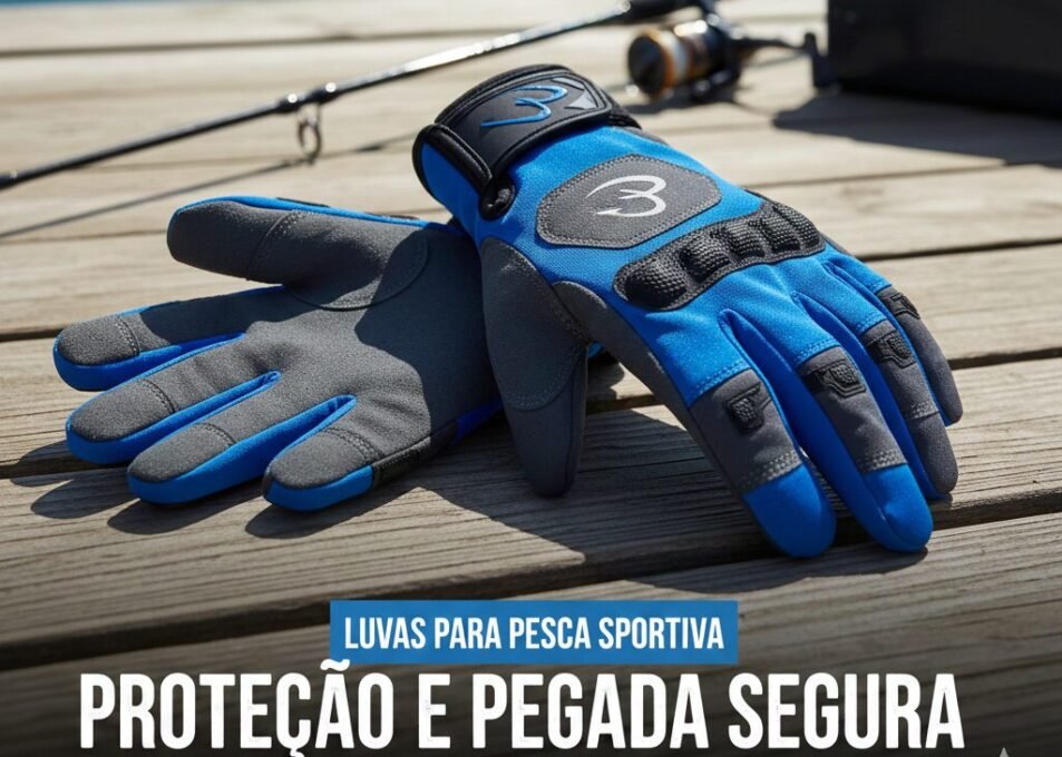 Luvas para Pesca Esportiva