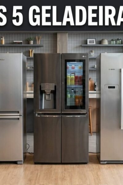 As 5 Geladeira mais Vendidas e recomendadas