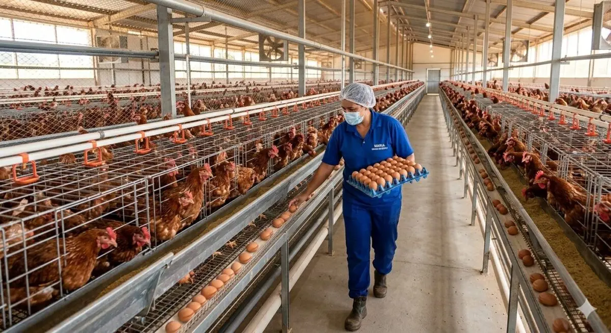 Avicultura de Postura: Guia Completo para Produção de Ovos Rentável no Brasil. 1 Avicultura de Postura